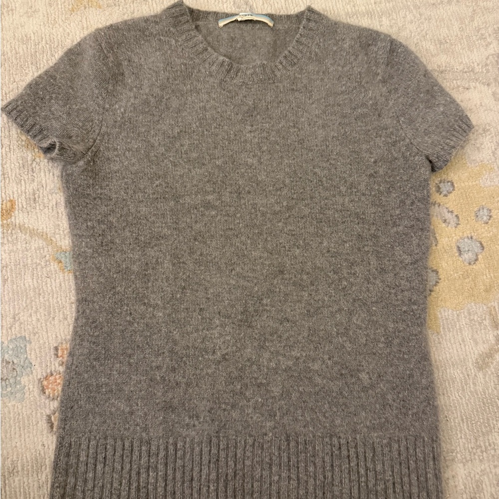 J. Crew Heather Gray Cashmere Women's Sweater